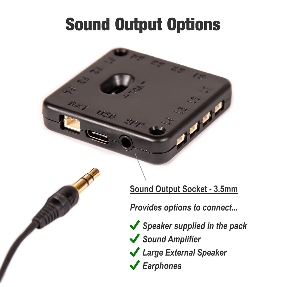 MP3 Sound Chip Module with four sound output options