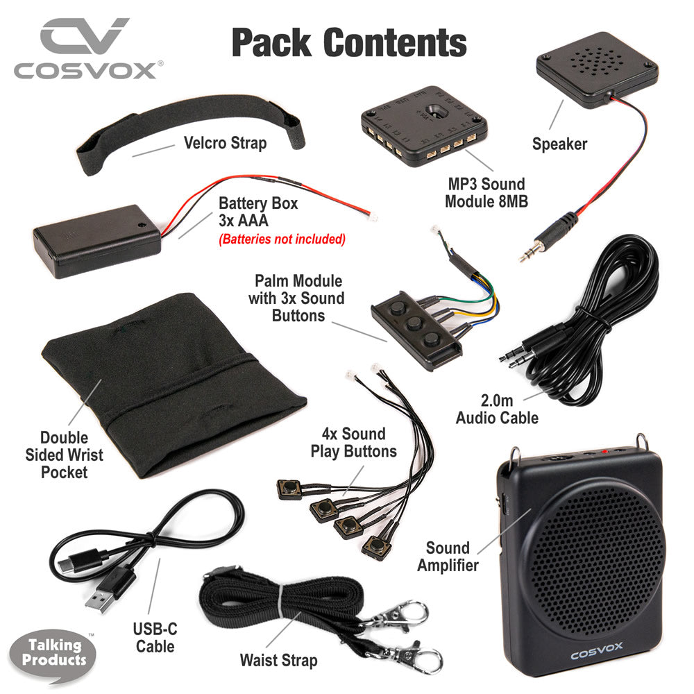 COSVOX Cosplay Epic Sound Effects Bundle Crank up the volume