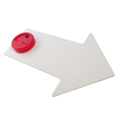 Arrow Shaped Dry Wipe Boards - Pack of 10