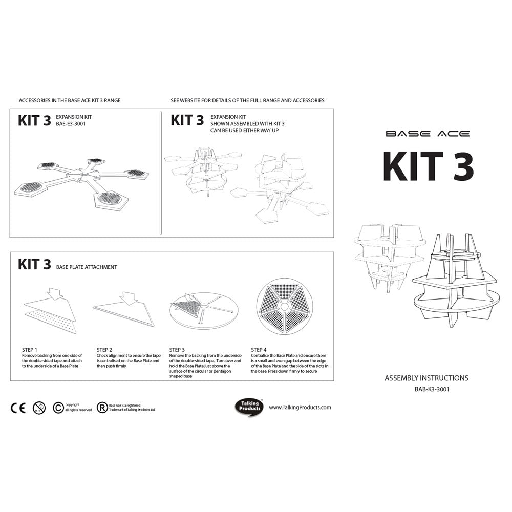 Base Ace Assembly Instructions for Kit 3