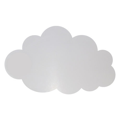 Dry Wipe Board Cloud Shape