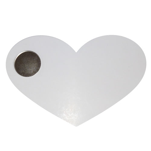 Heart Shaped Dry Wipe Boards - Pack of 10