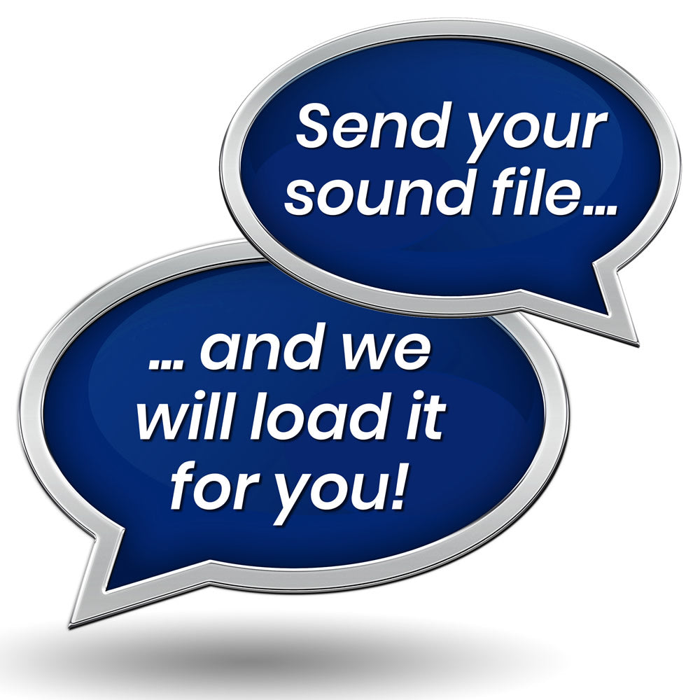 Personalised Message sound file MP3 download pre-record transfer