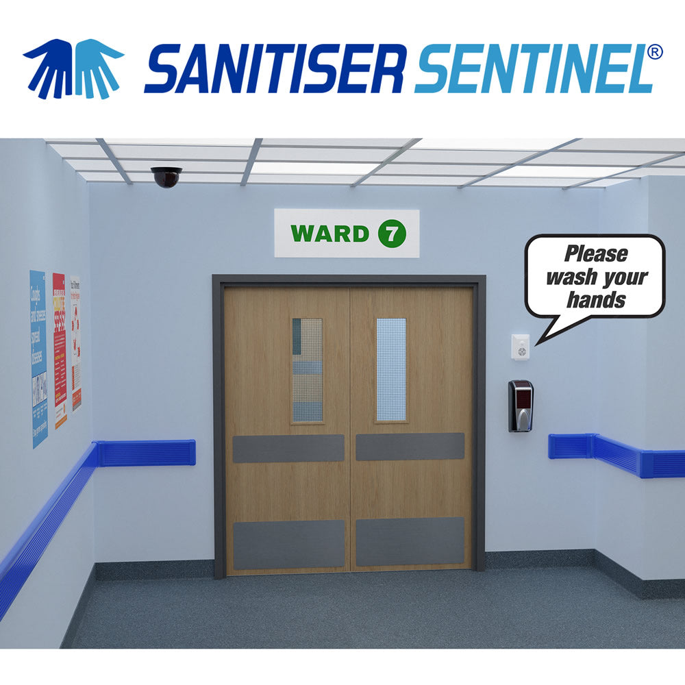 Sanitiser Sentinel Infection Prevention and Control for Hospital Wards Protection against the spread of infection