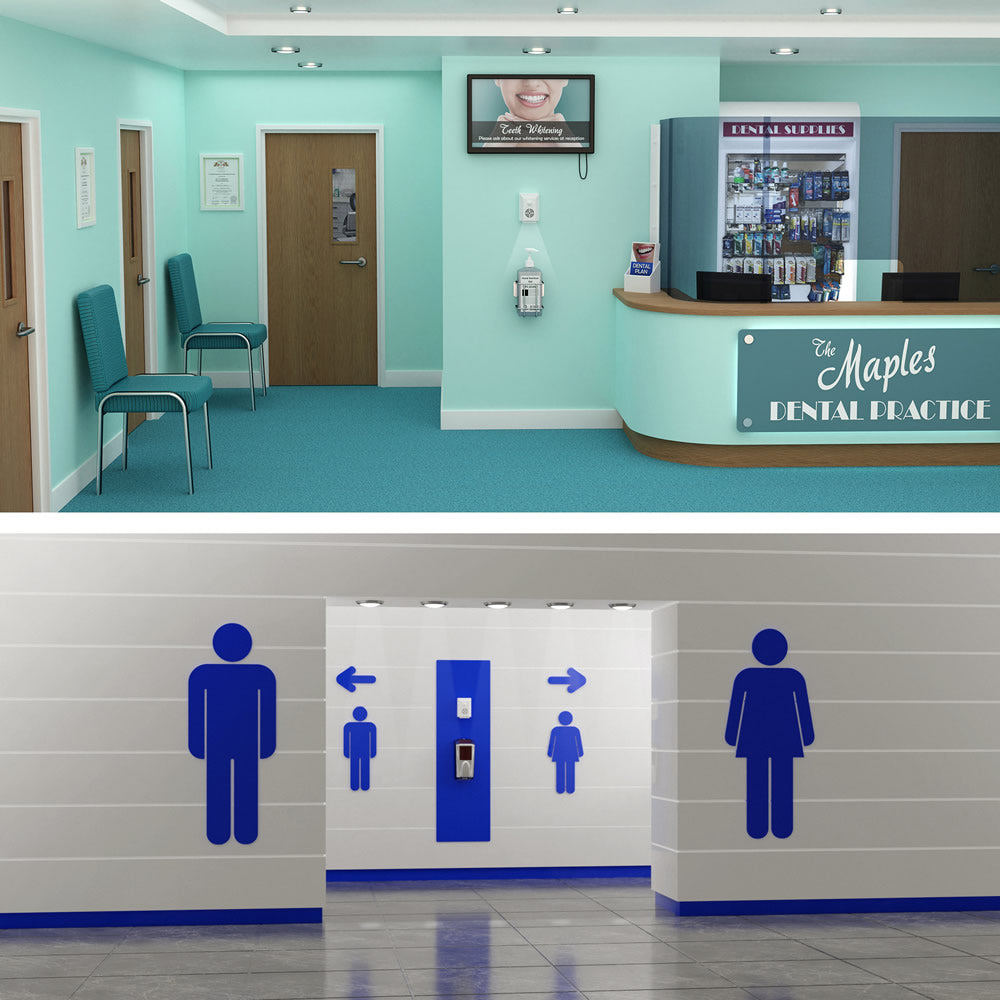 Sanitiser Sentinel Infection Control Prevention for Public Toilets and Reception areas