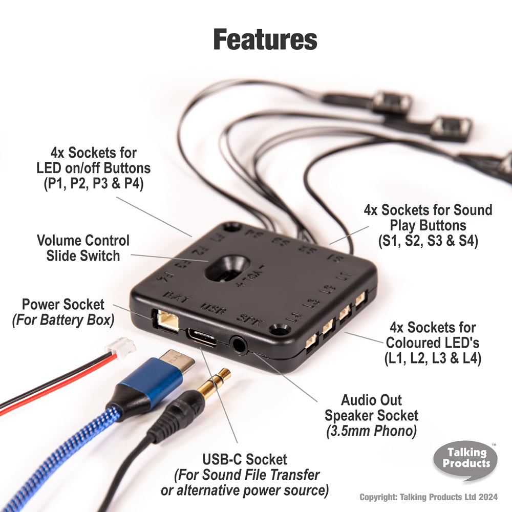 MP3 Sound Chip Module Features