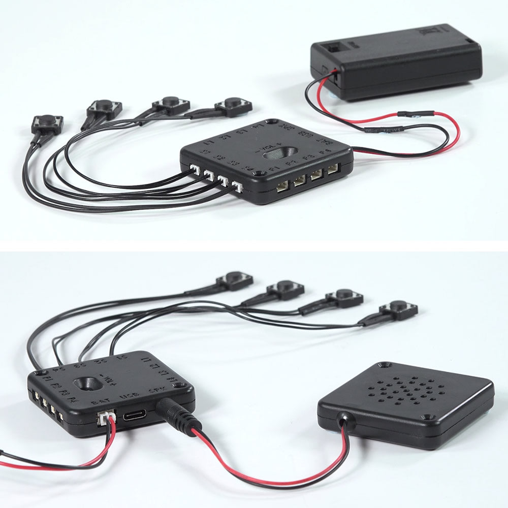 MP3 Sound Chip Module, 4 Buttons, 8MB. Add sound to Crafts and Models ...