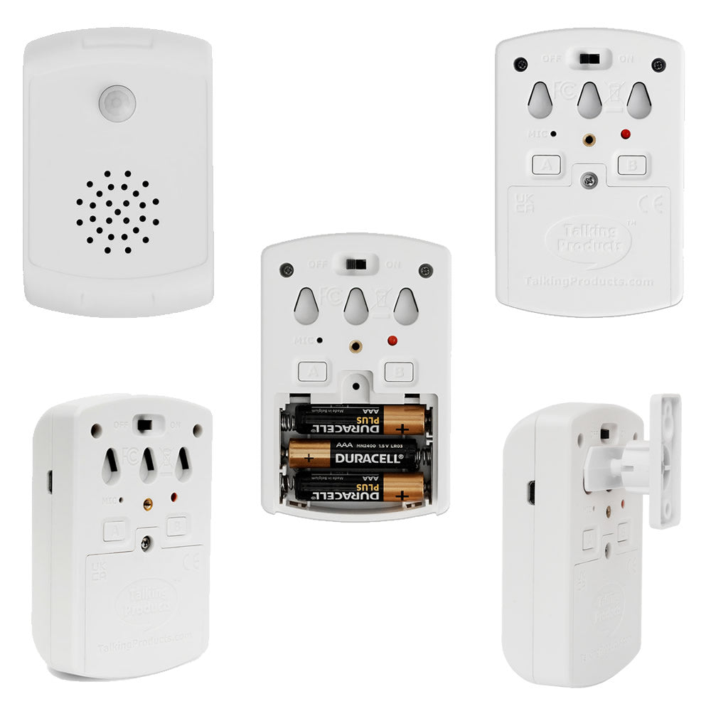 Sensor Talking Screen Talking PIR MP3 Motion Sensor - Play speech, music or sound effects ...