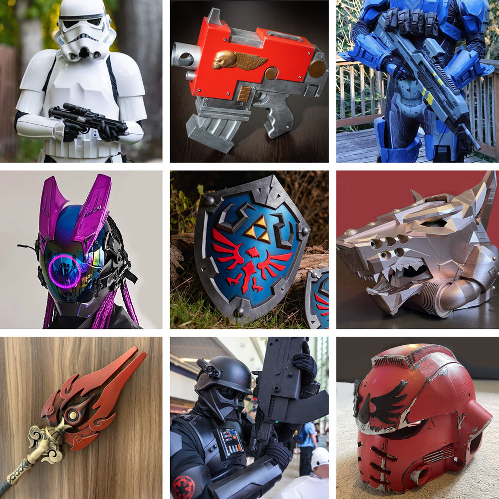 Bring your Cosplay weapons, helmets and accessories to life with COSVOX