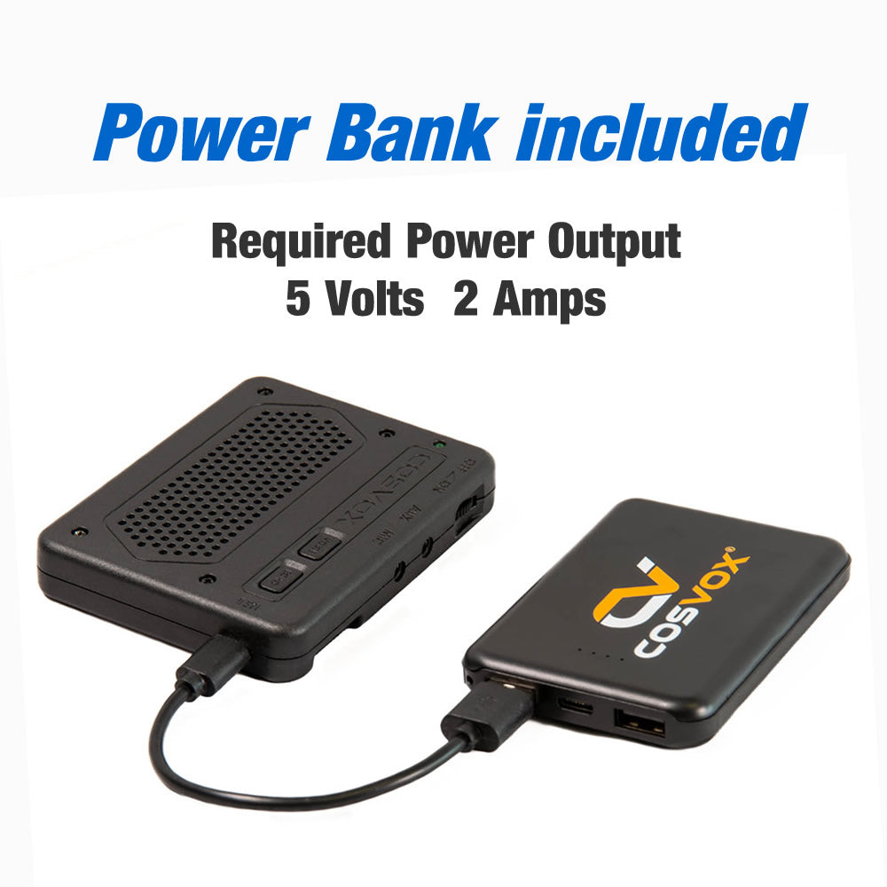 COSVOX Cosplay Wireless Bluetooth Sound Effects Module with Power Bank ...