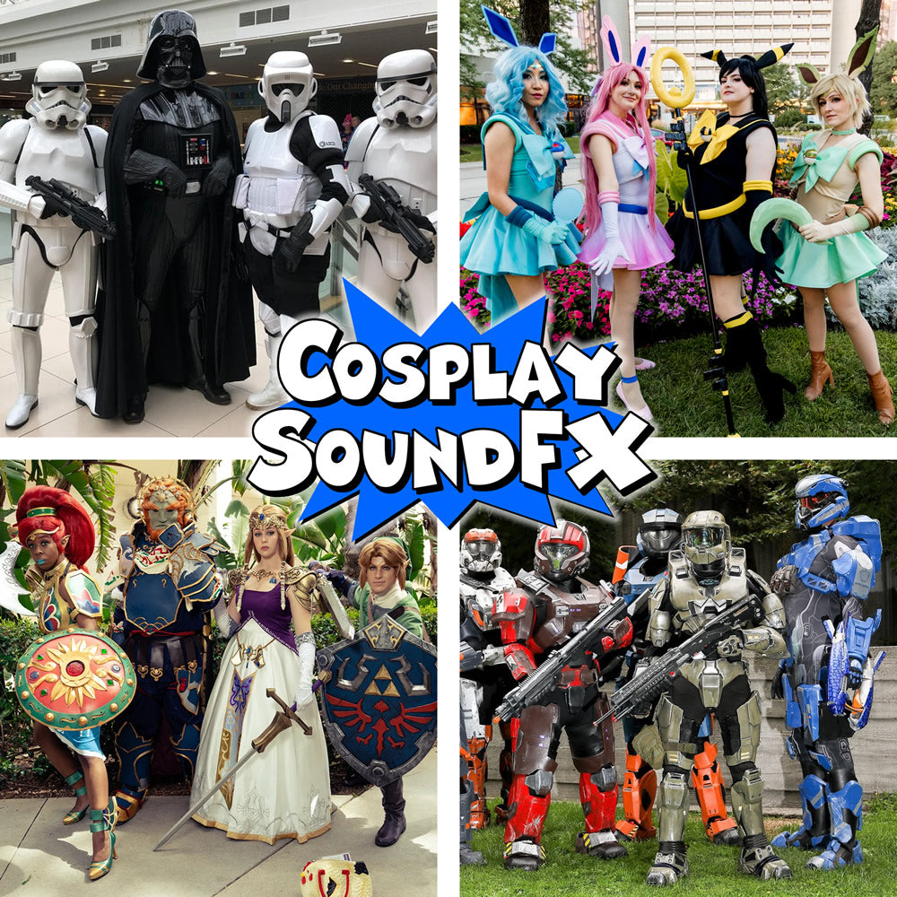 Cosvox Cosplay sound effect examples 