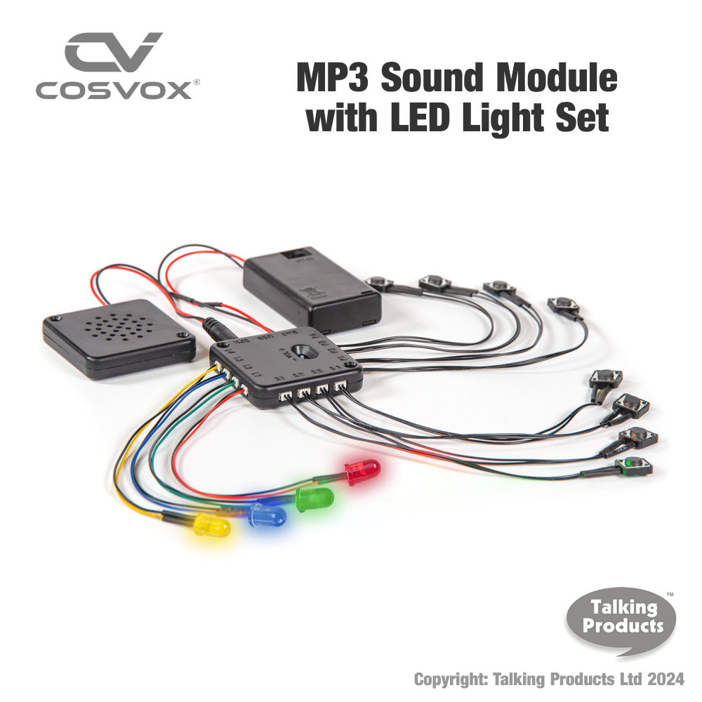 COSVOX Cosplay LED Light and Sound Effects Module Bundle – Talking ...