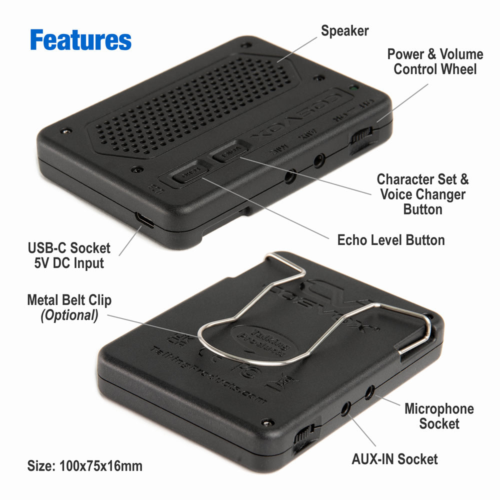 COSVOX Cosplay Sound Effects Module Features