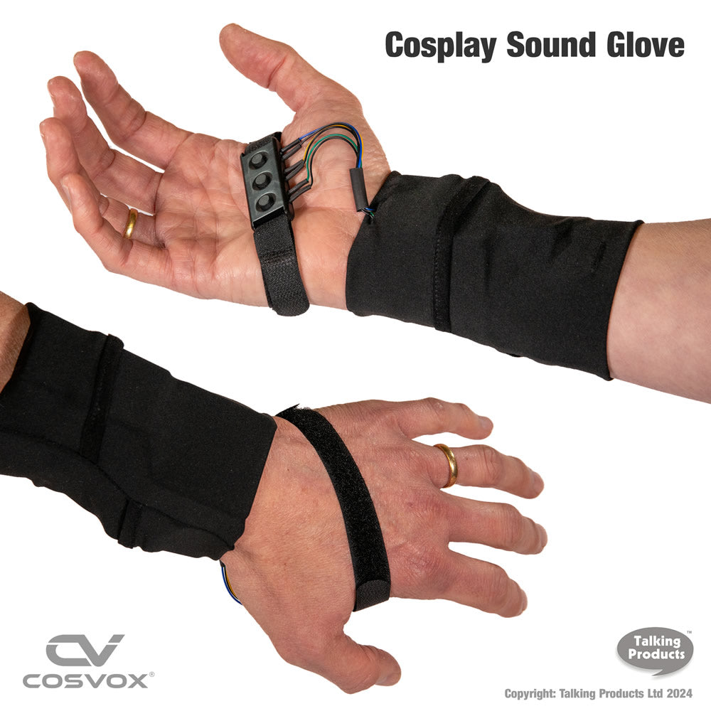 Cosvox Cosplay Sound Glove examples