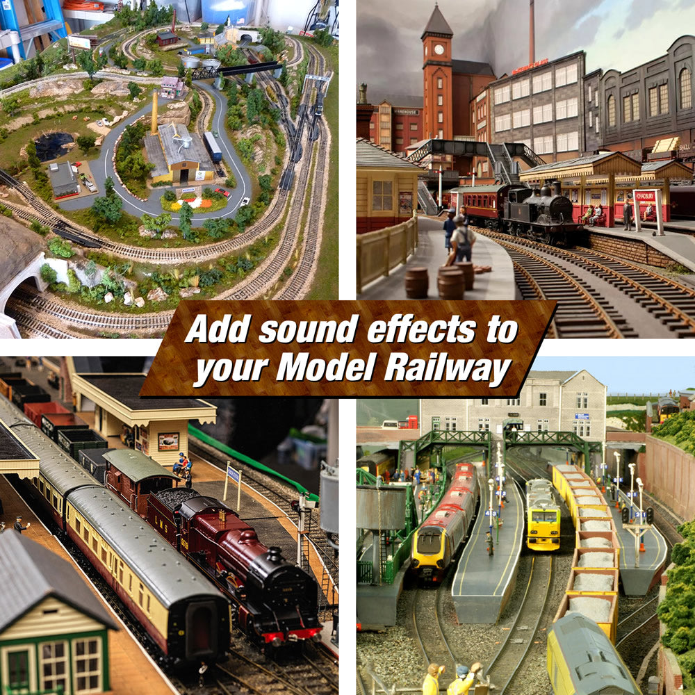 British Train Sound Module MP3 Sound Chip Module, 4 Buttons, 8MB. Add sound to Crafts and Models ...