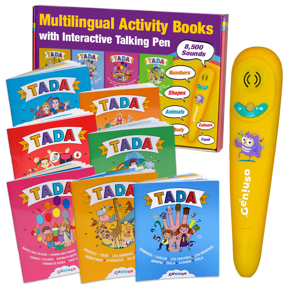 TADA Multilingual Activity Books with Talking Pen