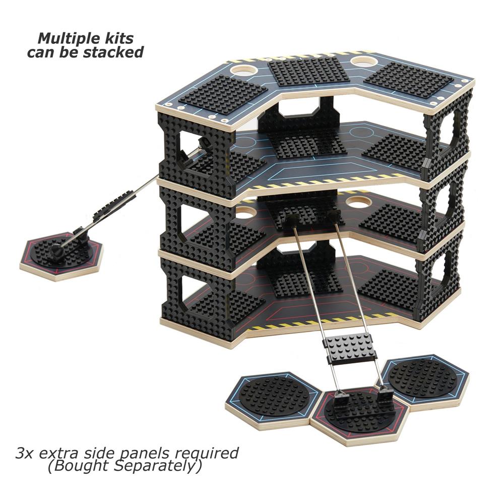 Base Ace EVO multiple kits stack 3D Play Platform for LEGO mini figures