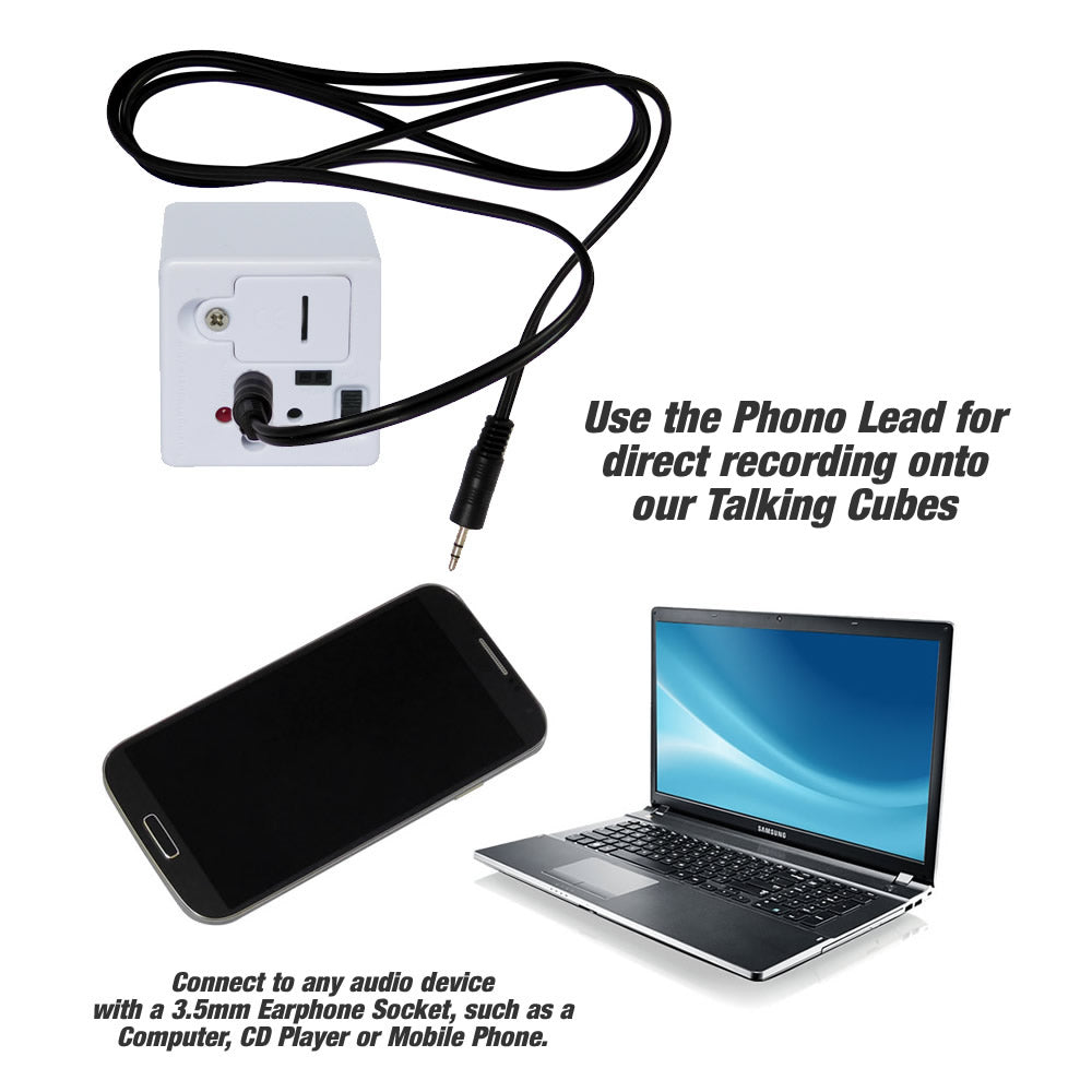 Phono Lead for Talking Cubes