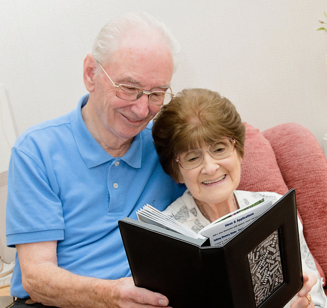 Talking Memory Book Dementia Aid Reminiscence Therapy memory loss