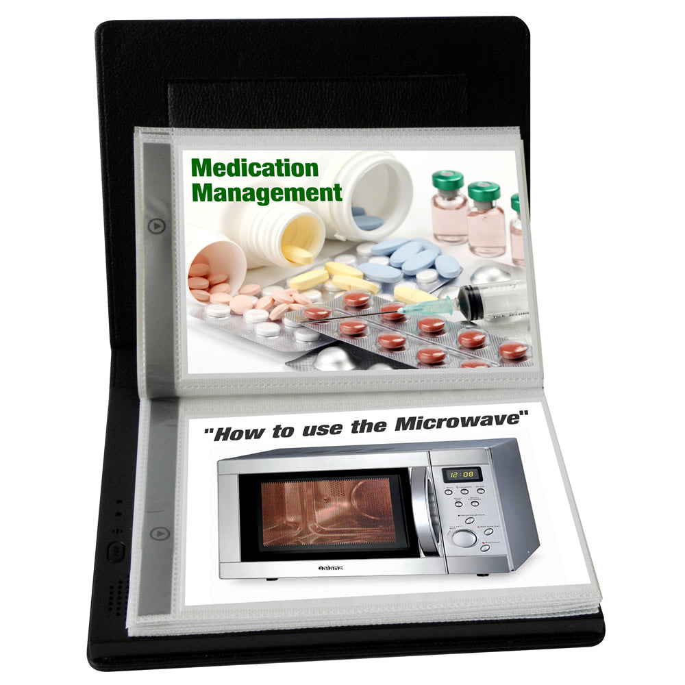 Talking Memory Book Dementia Aid medication management