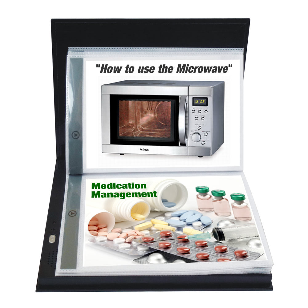 Memory Book for medication management therapy memory loss