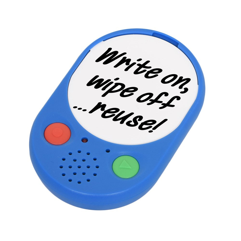 Voice Pad Dry Wipe Feature. Talking Products