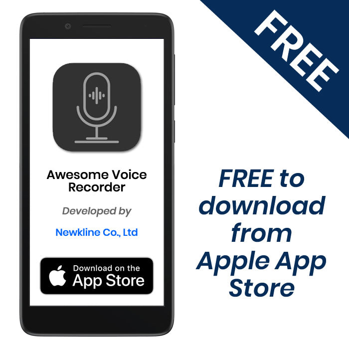 Apple MP3 Voice Recorder App