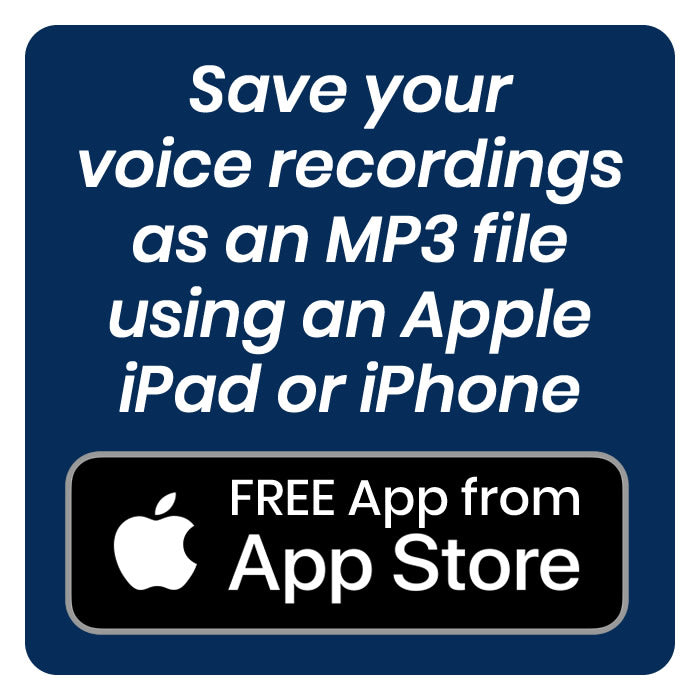 Apple iPhone MP3 Voice Recorder App