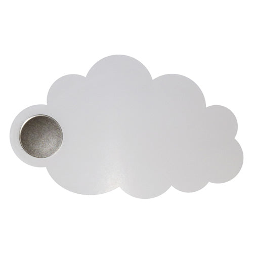 Dry Wipe Board Cloud Shape