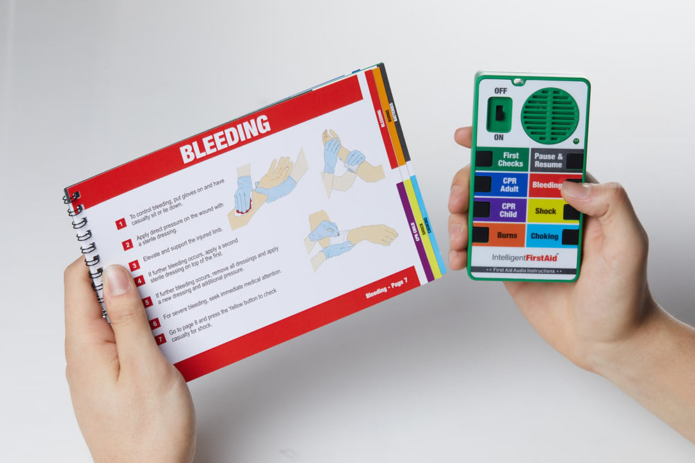Talking First Aid Kit Audio Instructions and manual