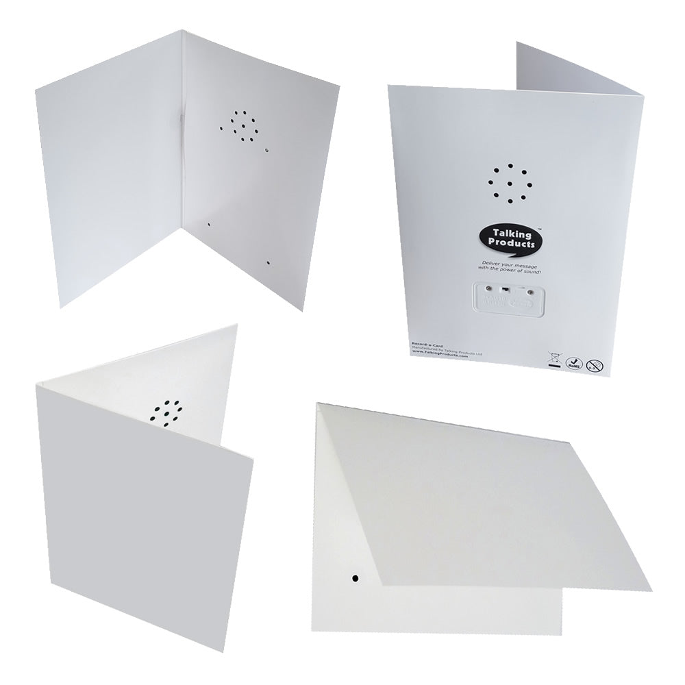 Voice Recordable Greeting Card with replaceable batteries
