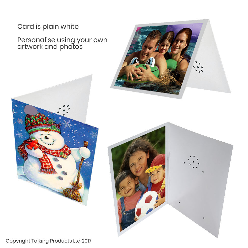 Voice Recordable Greeting Card Christmas