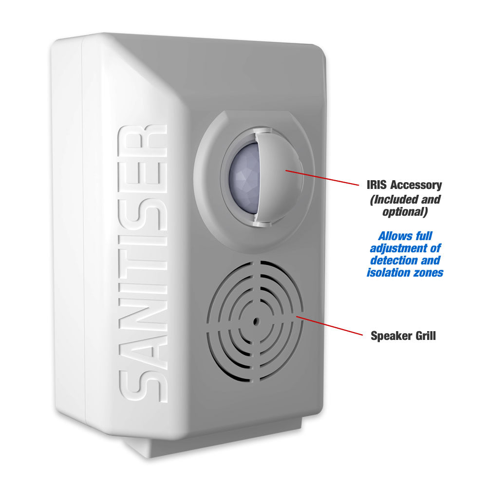 Sanitiser Sentinel - Talking PIR Motion Sensor - Infection Control ...