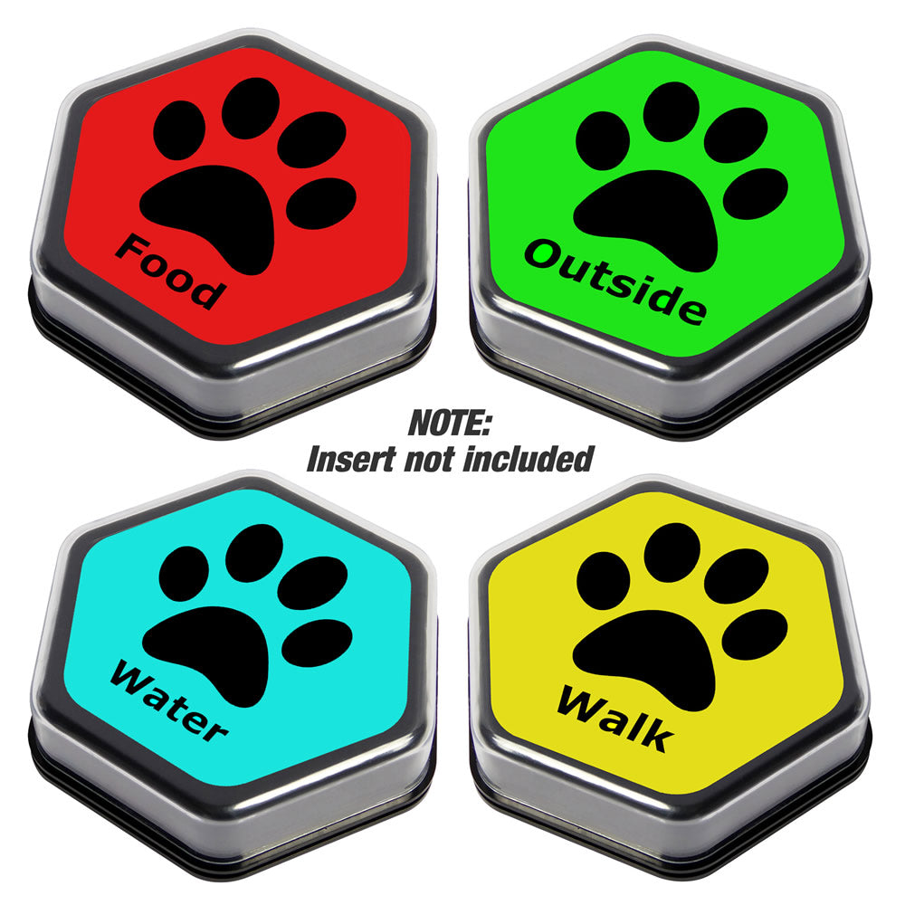 talking buttons and sound buttons for dog training