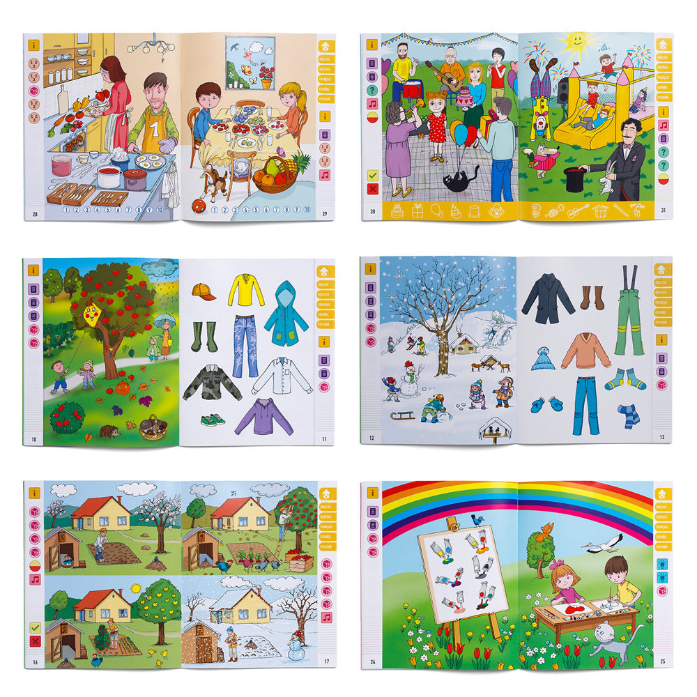 TADA Multilingual Interactive Activity Books