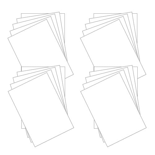 Page Inserts for Albums - Pack of 20