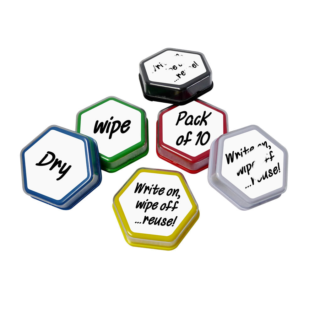 Dry Wipe Labels - Pack of 10