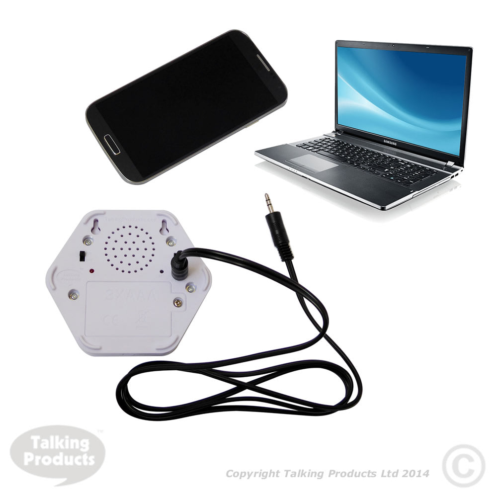 Talking Tiles Voice Recording Audio In socket